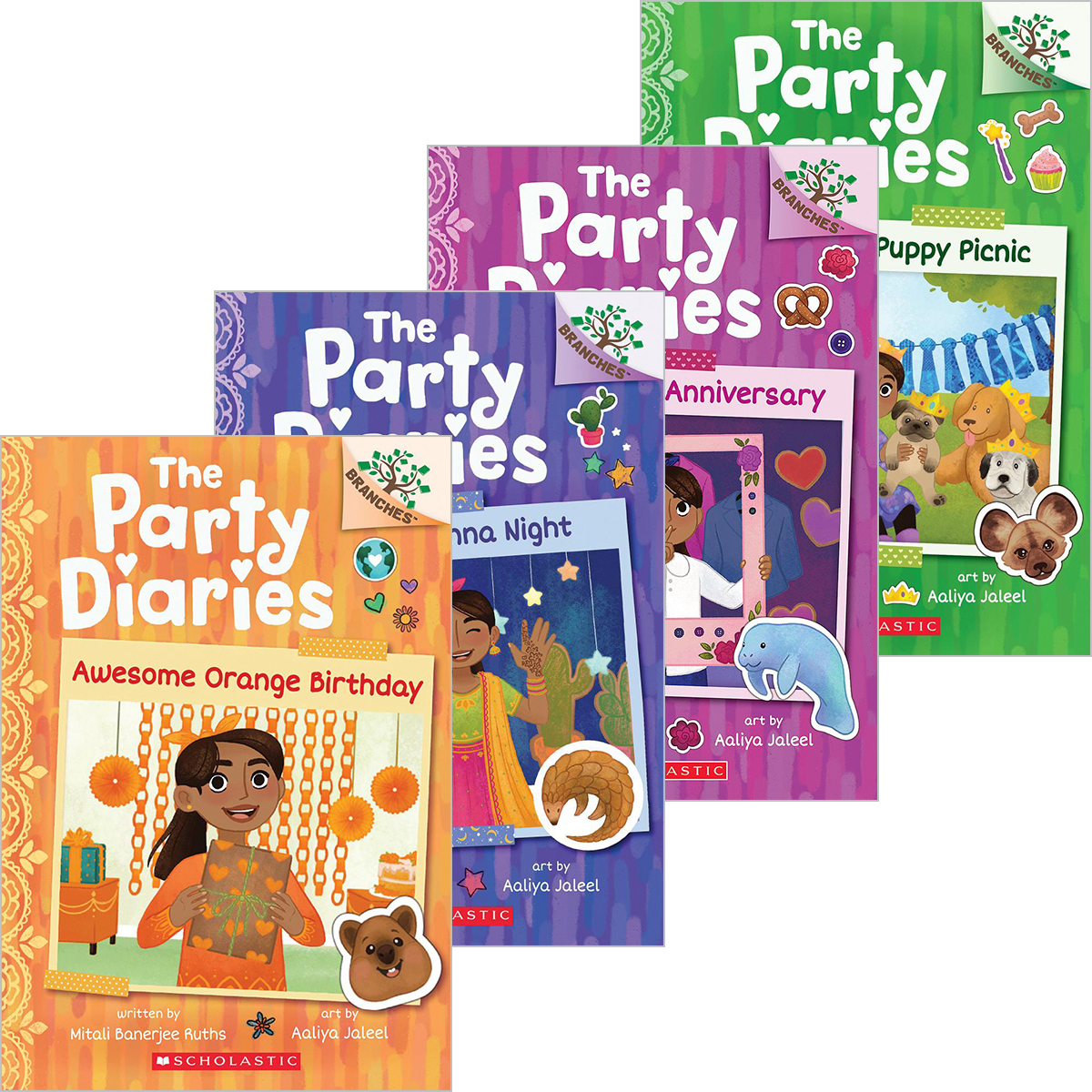 The Party Diaries #1-#5 Pack
