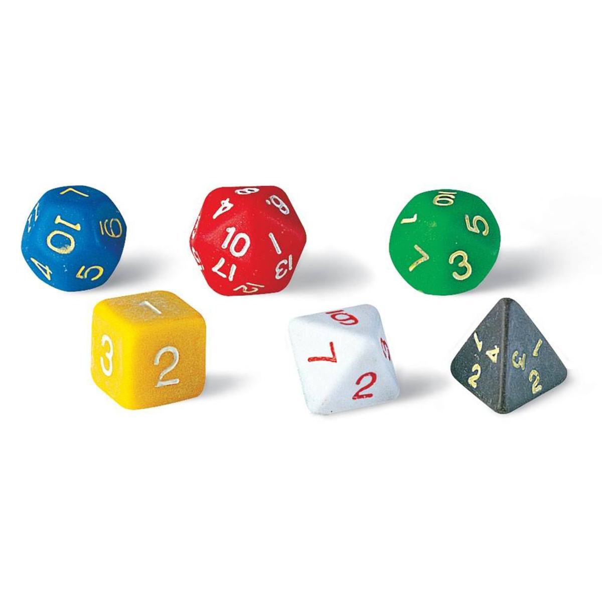  Polyhedral Dice Set of 6 
