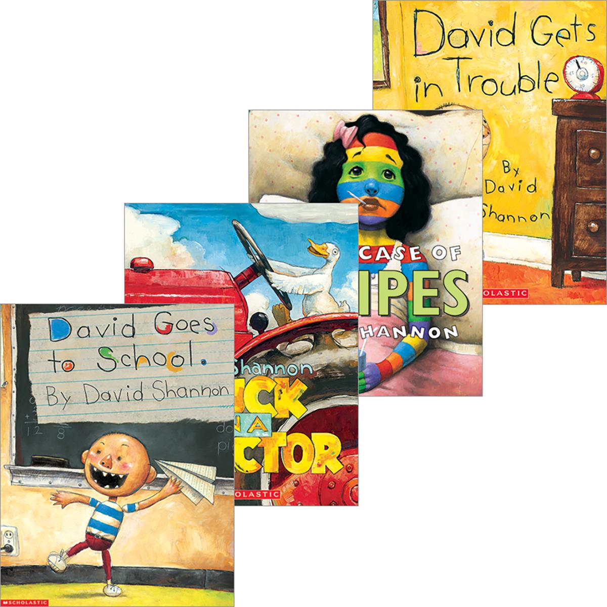 David Shannon Picture Book 4-Pack