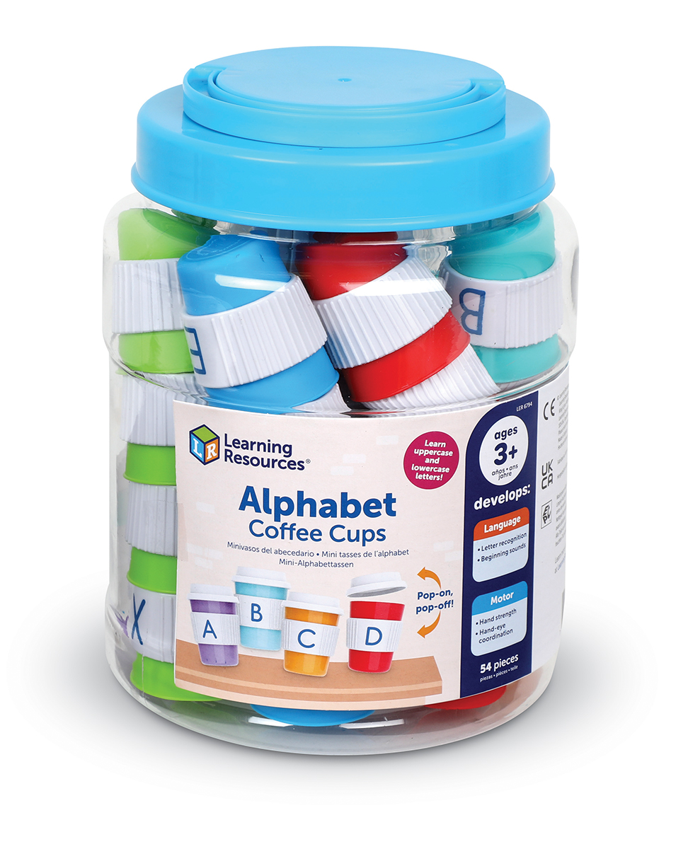 Alphabet Coffee Cups