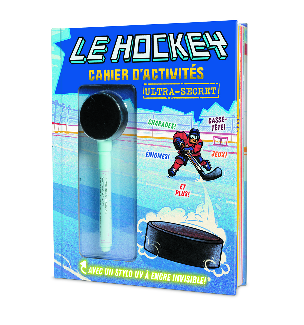 Le hockey : Cahier d'activit&eacute;s ultra-secret
