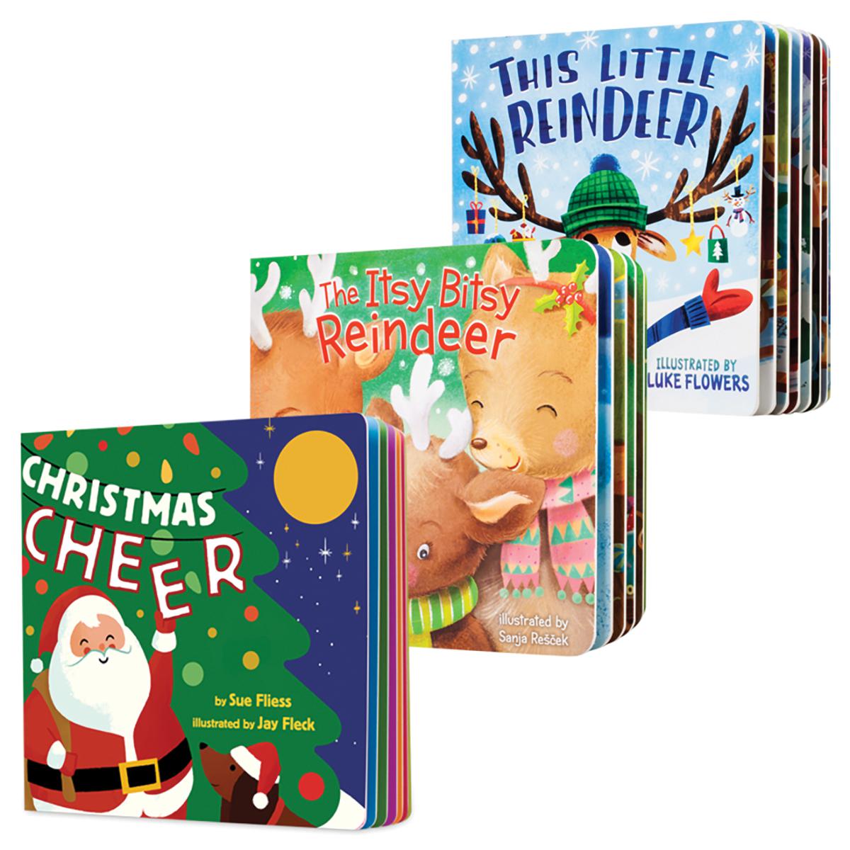 Christmas Cuddles Board Book 3-Pack