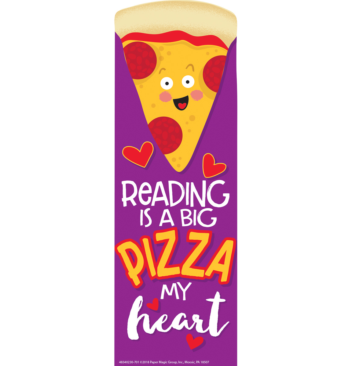  Scented Bookmarks: Pizza 