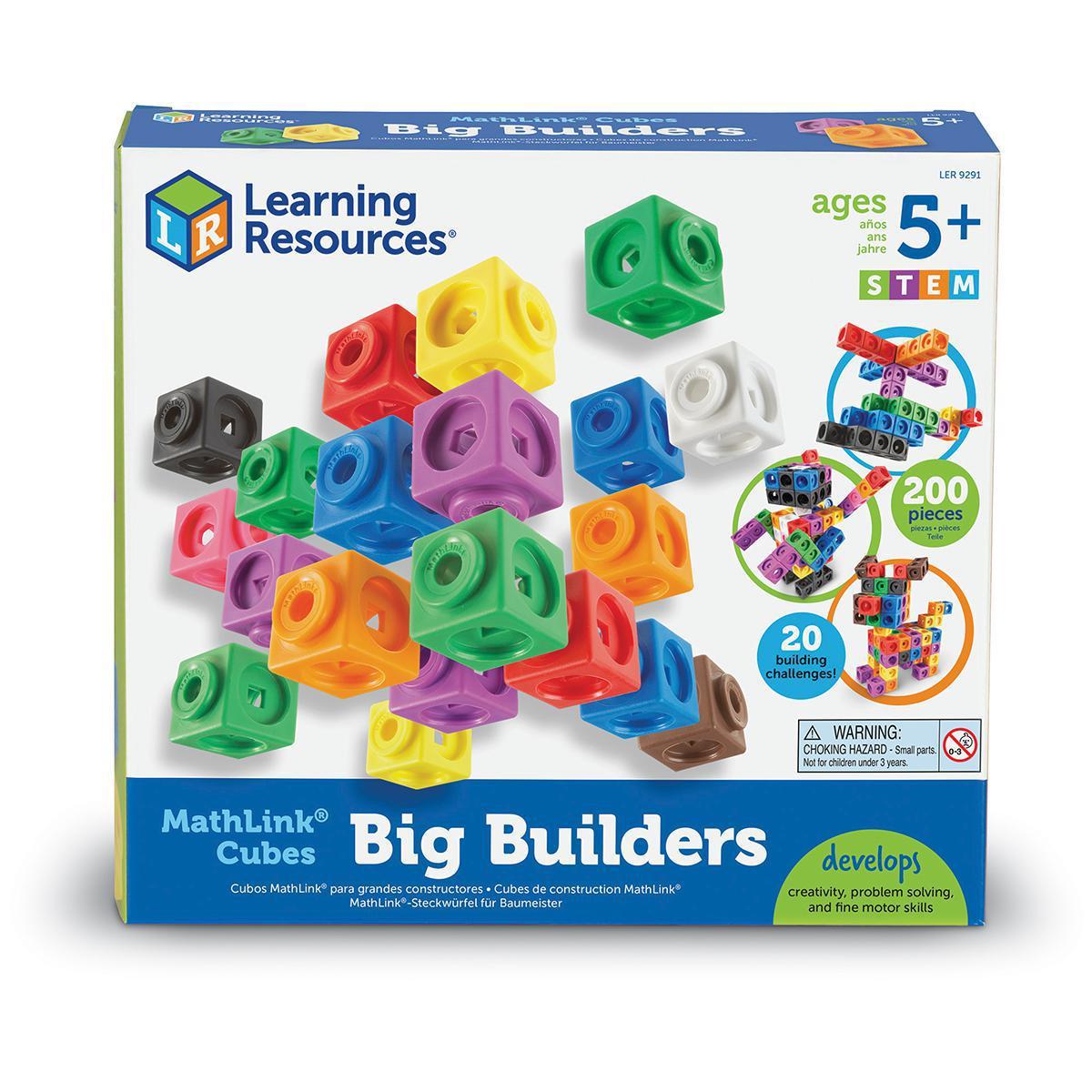 MathLink&reg; Cubes: Big Builders