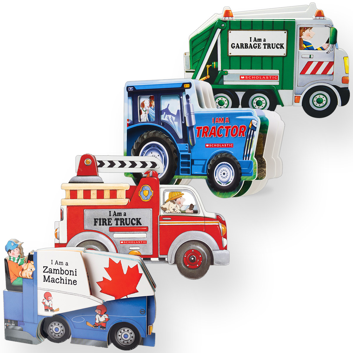 I Am Vehicles Board Book Pack