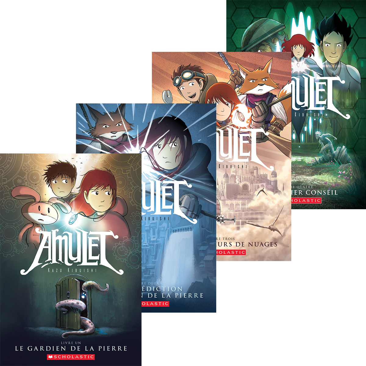  Collection Amulet -  9 livres 