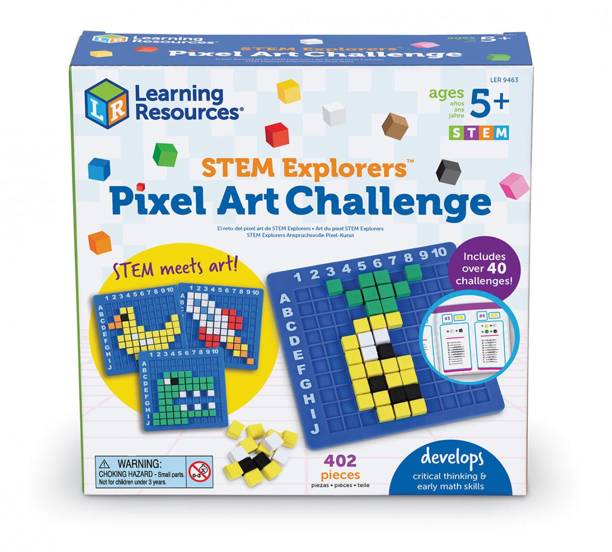  STEM Explorers: Pixel Art Challenge 