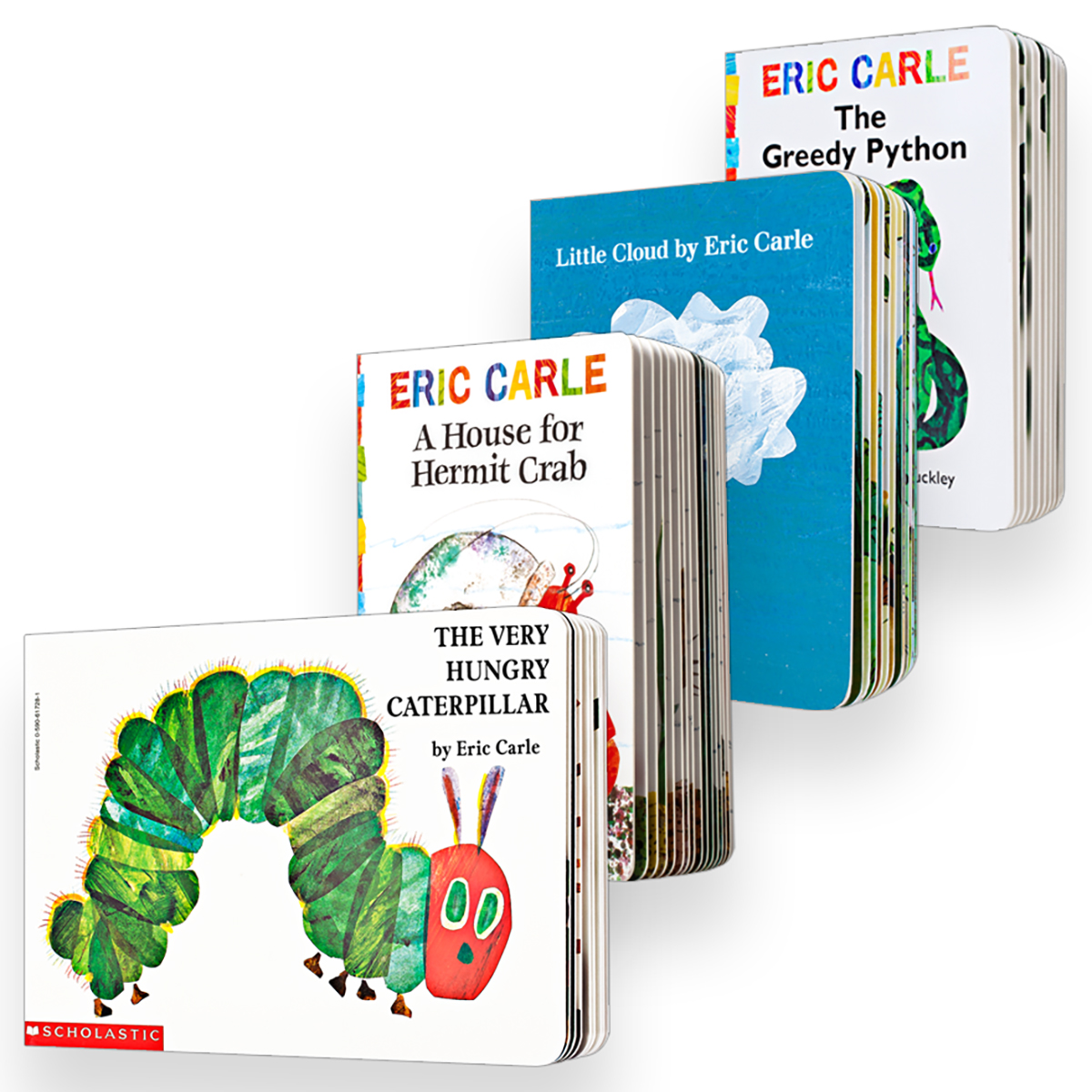  Eric Carle Board Book 4-Pack 