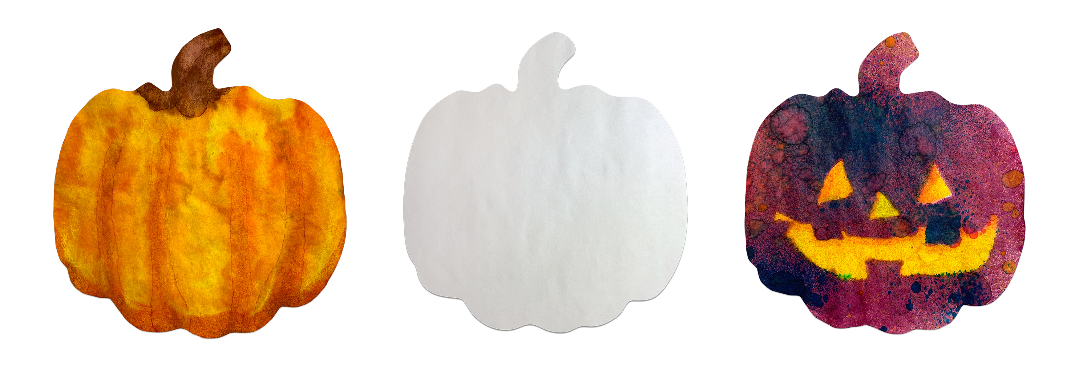  Color Diffusing Pumpkins 