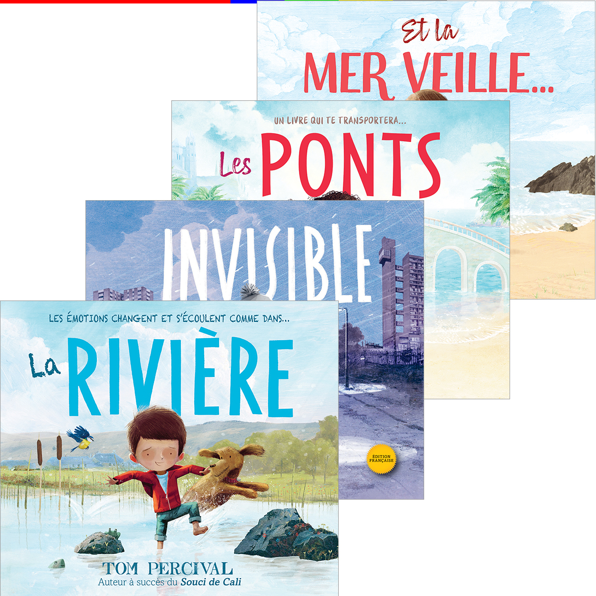  Collection Tom Percival - 4 livres 