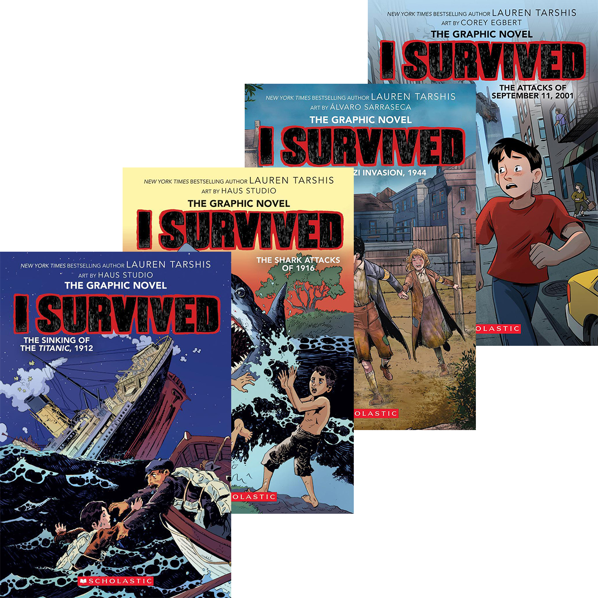 I Survived Graphix #1-#7 Pack