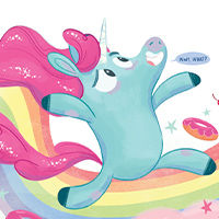 (PDF) July, Week 3 (Wednesday) Magical Creatures - It’s Not All Rainbows: Learn to Draw Kevin