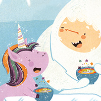 (PDF) July, Week 3 (Monday) Magical Creatures - Unicorn and Yeti: #1: Sparkly New Friends Activities