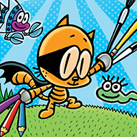 (PDF) July, Week 3 (Tuesday) Graphix - Cat Kid Comic Club: Draw Your Own Comic!