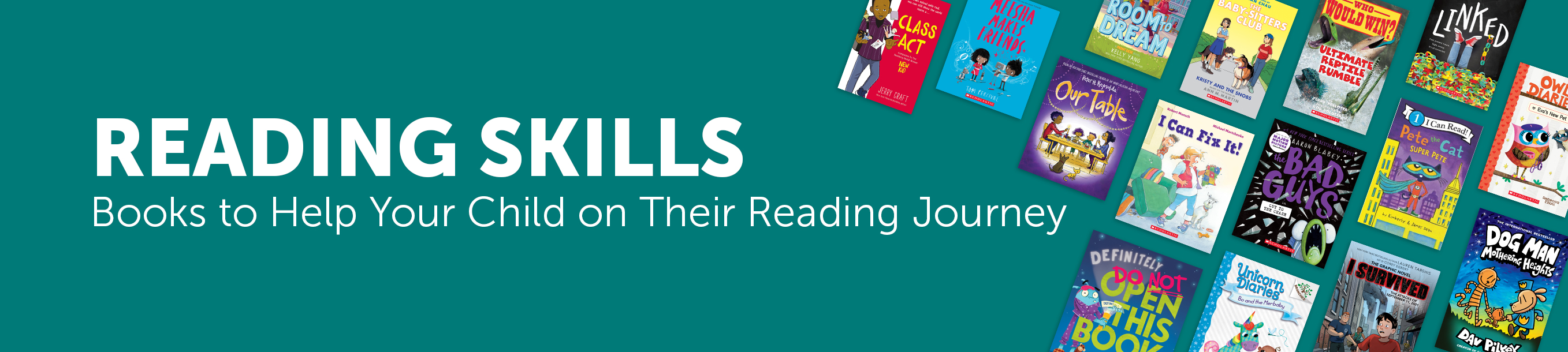 Reading Skills - Books to Help your Child on Their Reading Journey